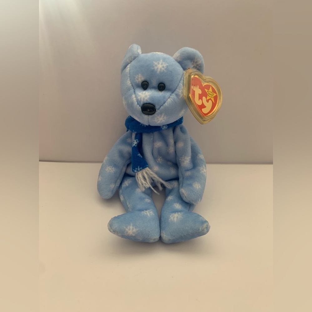 Ty 1999 Holiday Bear Beanie